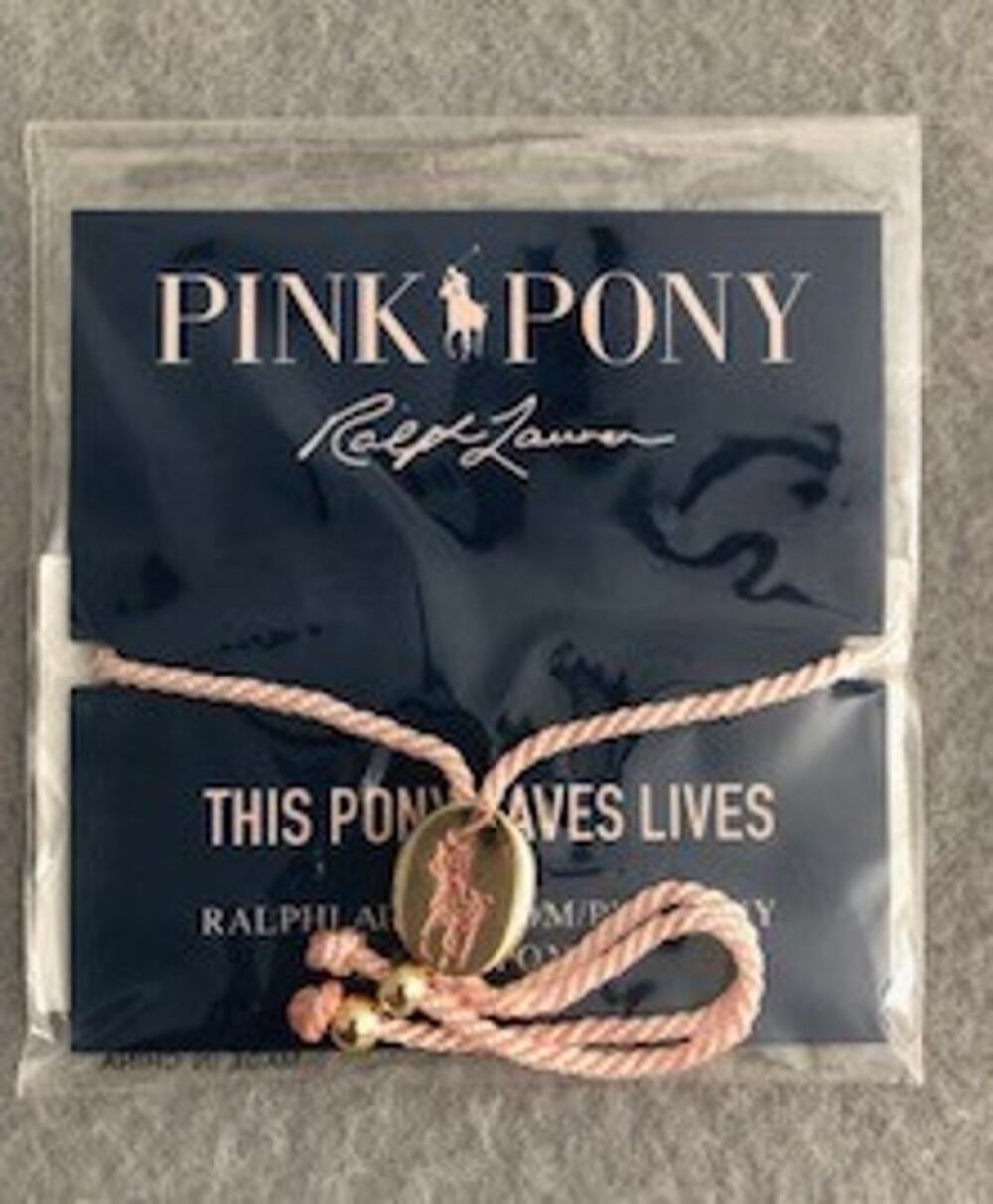 Ralph Lauren Pink Pony Bracelet One Size